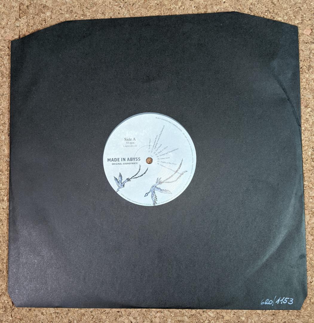 メイドインアビス　サウンドトラック　LPレコード