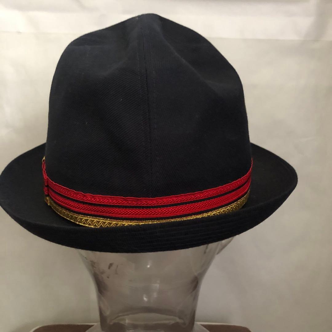 COMMEdesGARCONS コムデギャルソン　刺繍リボンライン　ハット　帽子