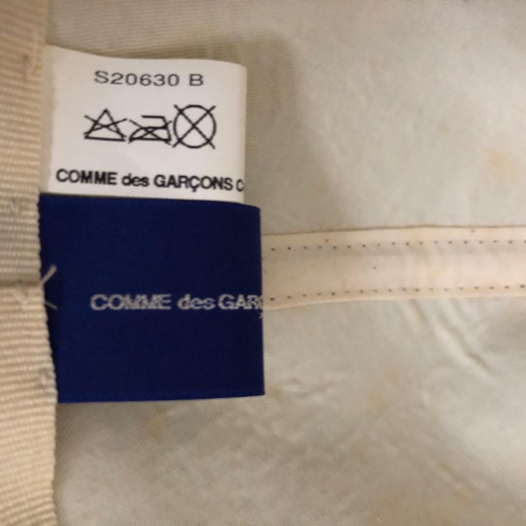 COMMEdesGARCONS コムデギャルソン　刺繍リボンライン　ハット　帽子
