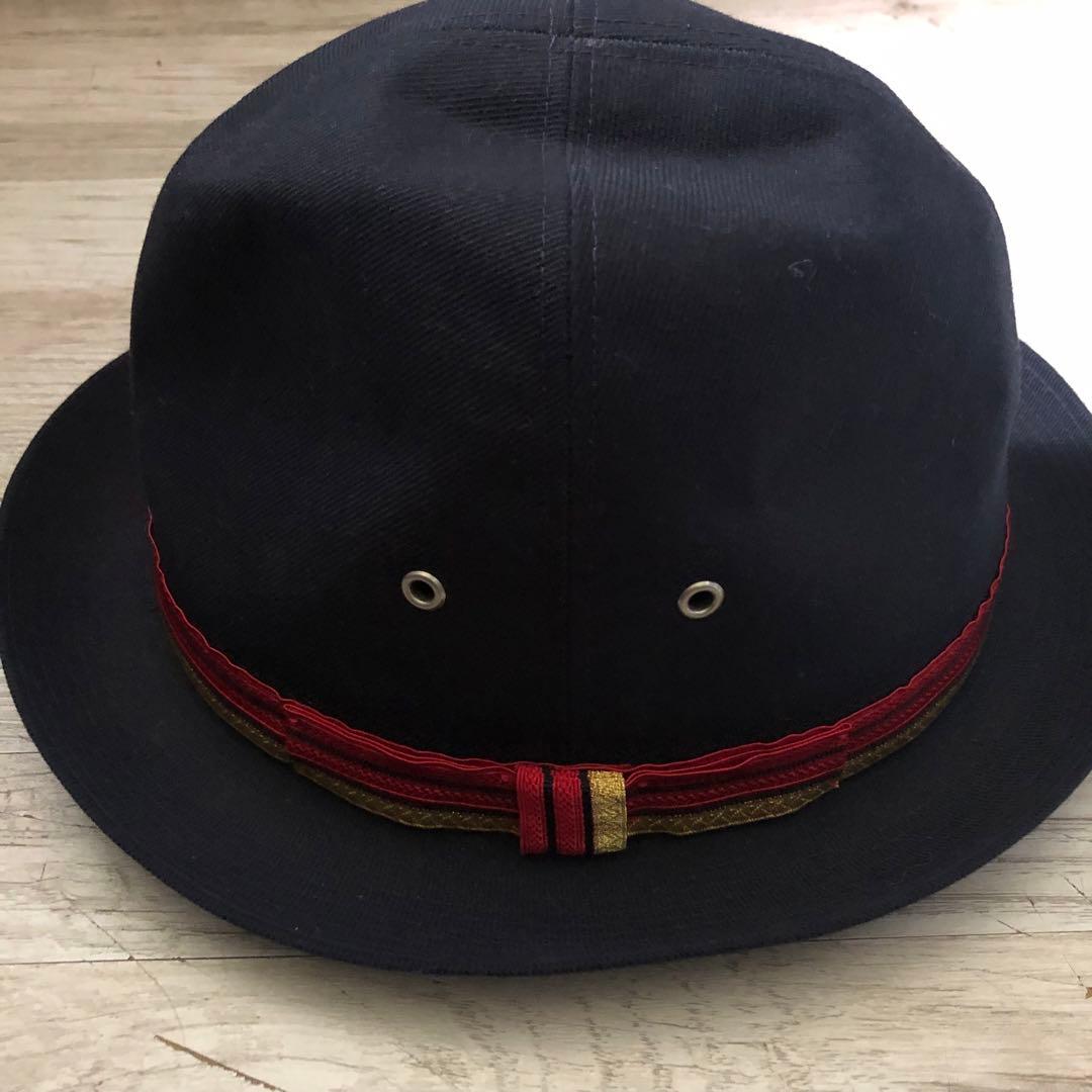 COMMEdesGARCONS コムデギャルソン　刺繍リボンライン　ハット　帽子
