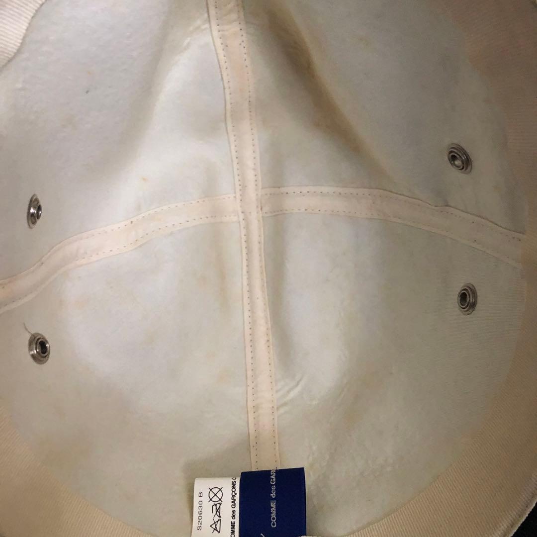 COMMEdesGARCONS コムデギャルソン　刺繍リボンライン　ハット　帽子