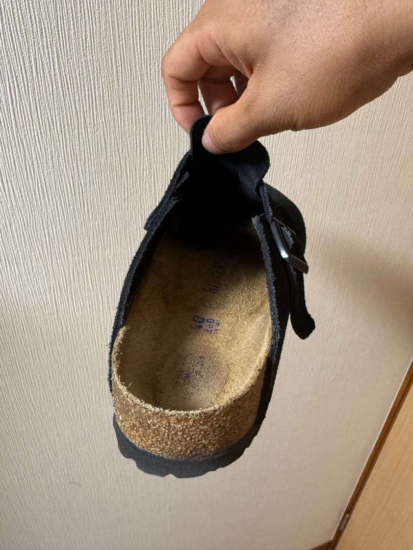 ビルケンシュトック、ボストン、ブラック