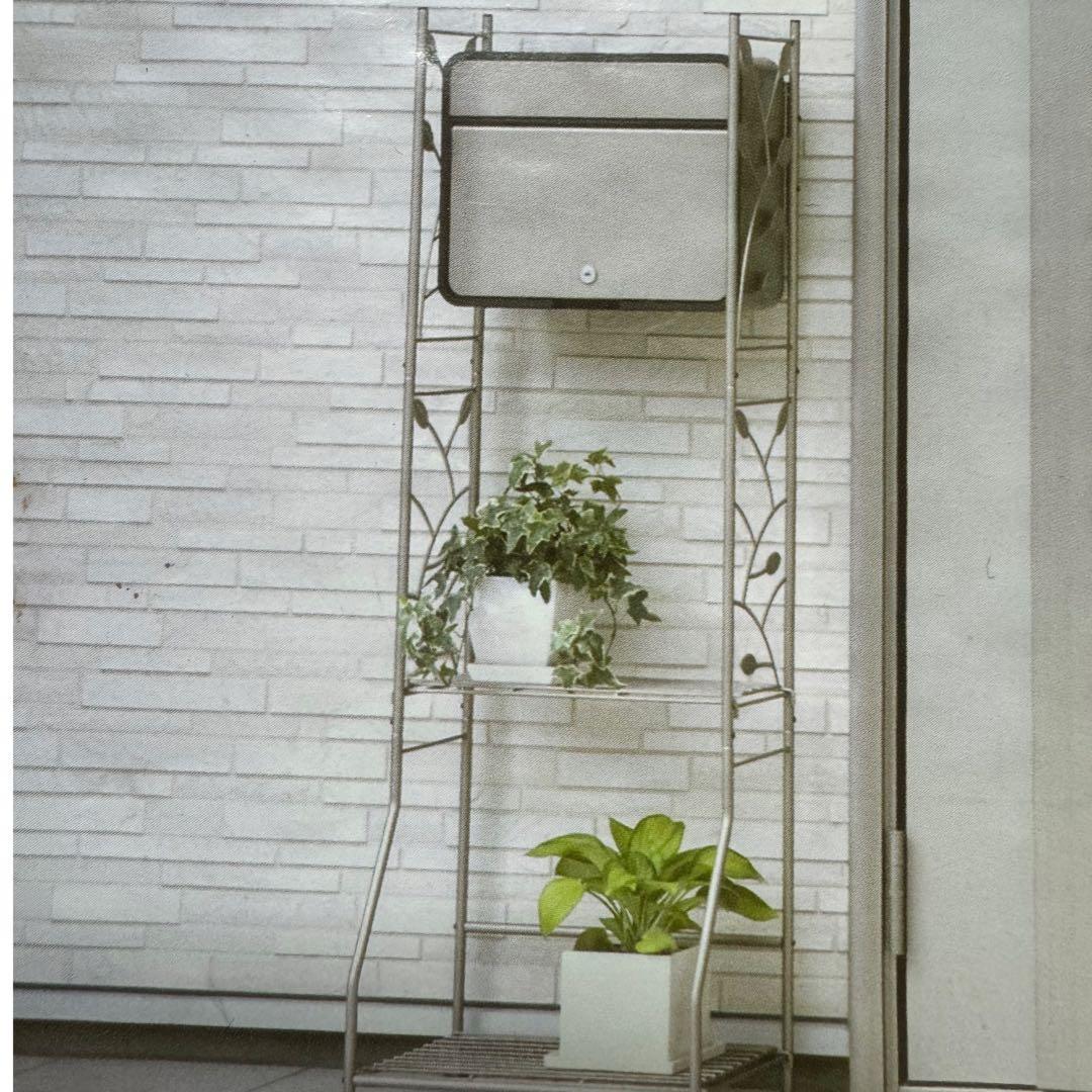 【未使用品】グリーンライフ ポストスタンドセット ポストスタンド 郵便受けセット