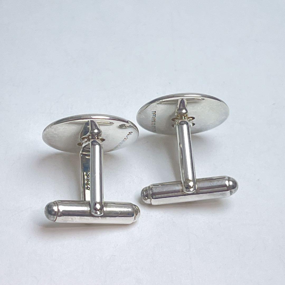 ティファニー　ボタン　モチーフ　カフス　925 750