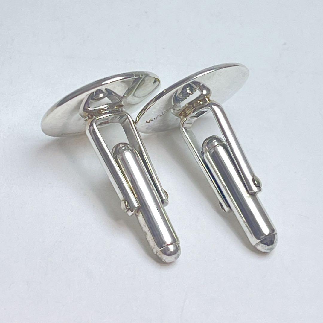 ティファニー　ボタン　モチーフ　カフス　925 750