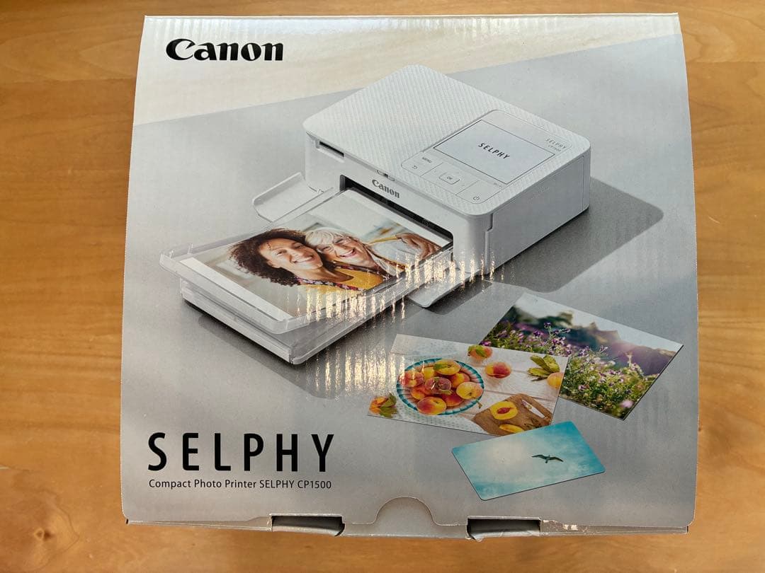 キヤノン コンパクトフォトプリンター SELPHY CP1500 ホワイト