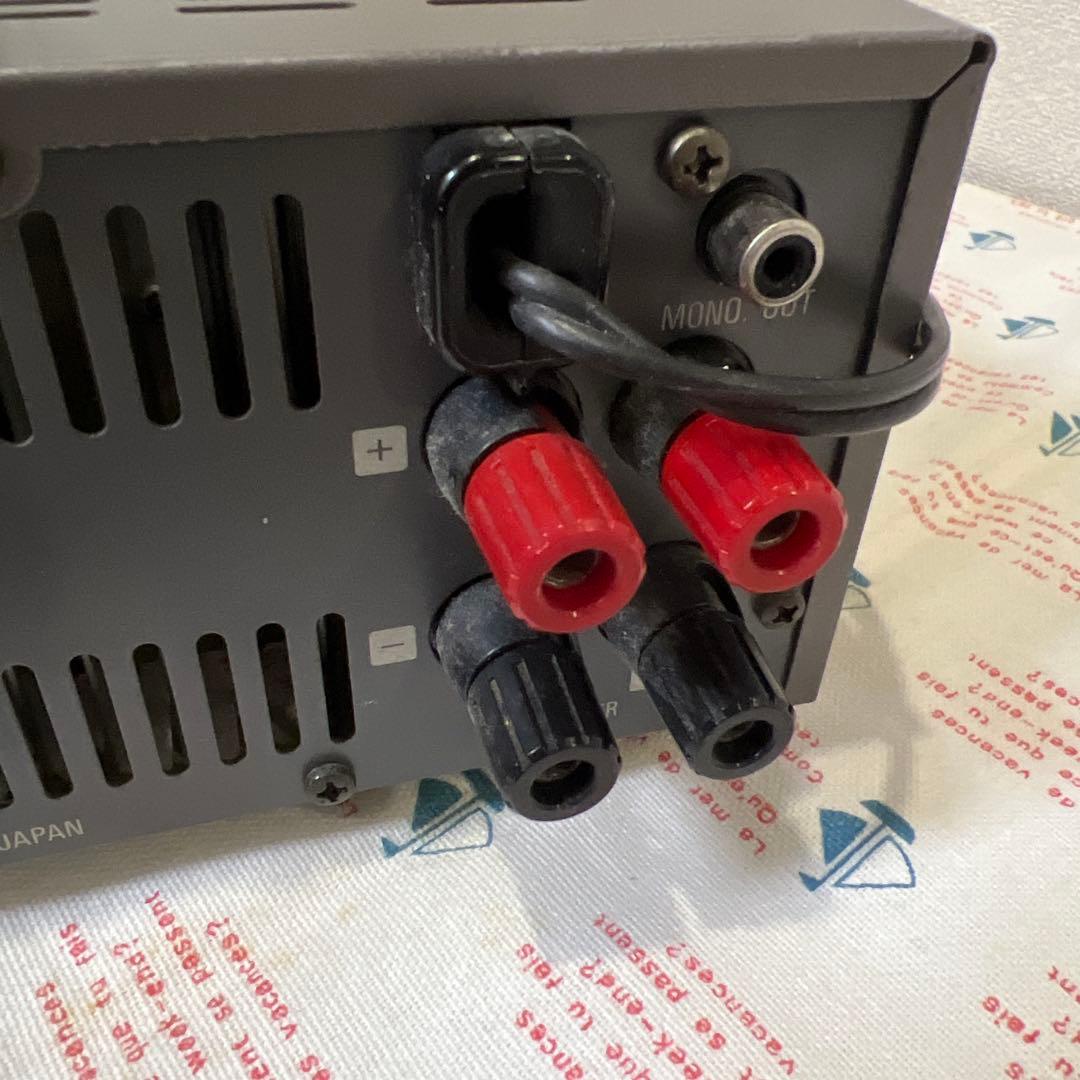 DENON UPO-101パワーアンプ　動作品　音もいい！　保証有