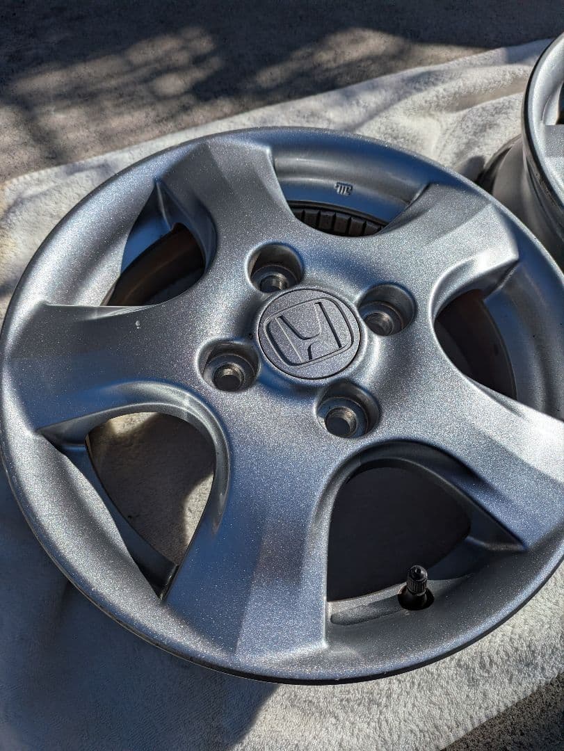 ホンダ 13インチ シルバーホイール 5スポーク