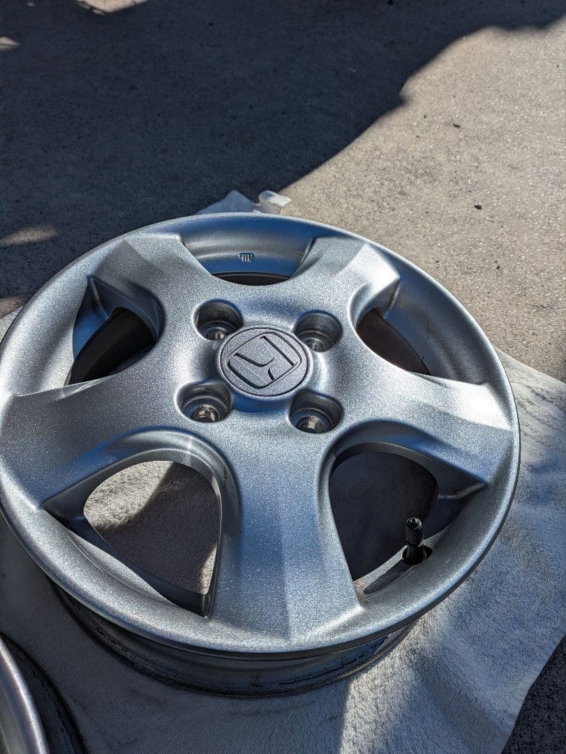 ホンダ 13インチ シルバーホイール 5スポーク