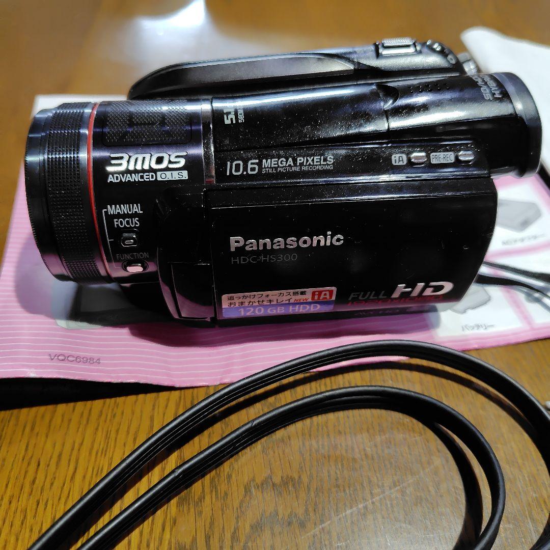 Panasonic HDC-HS300 ビデオカメラ 本体