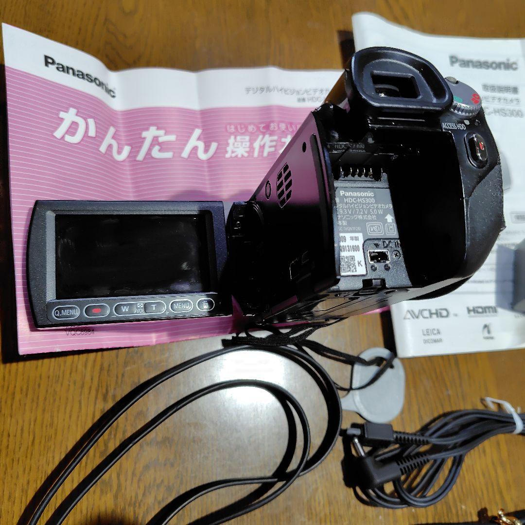 Panasonic HDC-HS300 ビデオカメラ 本体