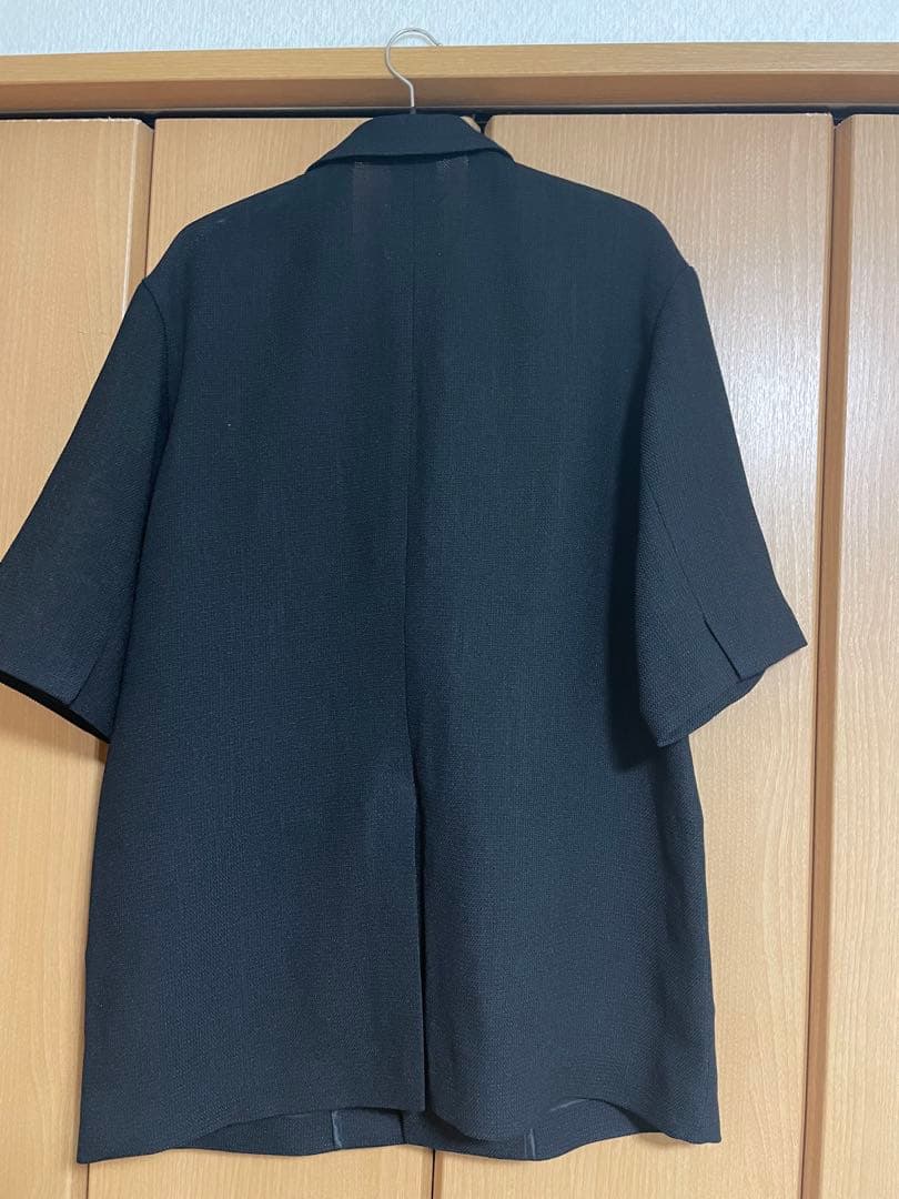 &her アンドハー　半袖ジャケット ブラック