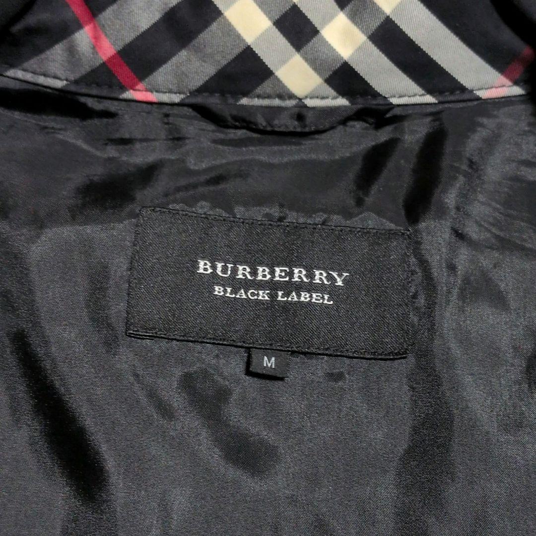 希少 バーバリーブラックレーベル 黒　M ミリタリー ジャケット 　アウター
