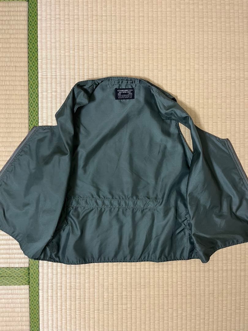 USAF E-1 ラジオベスト 1962年製 実物 レア 状態良好 値下げ可能