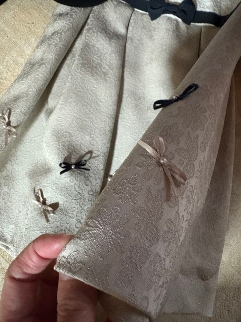 フォーマルドレス 2点セット (黒・白)