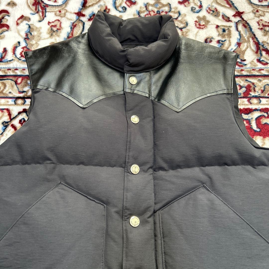 [used] sugarcane ダウンジャケット レザー M