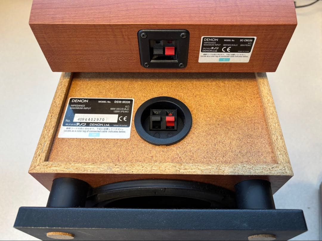 DENON 5.1ch◆ホームシアターシステムスピーカーセット