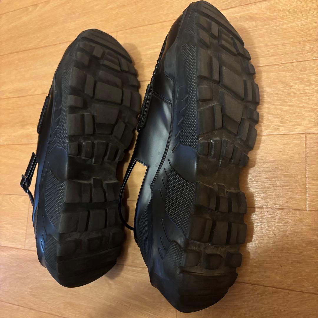 ユ*ン様 最安値！AKIKOAOKI ブラック ローファー 厚底