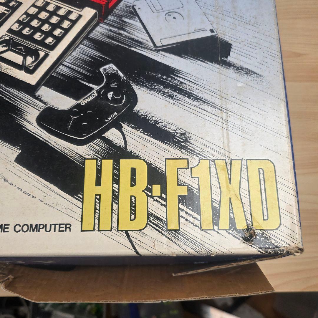 【通電OK】SONY MSX2 HIT BIT HB-F1XD