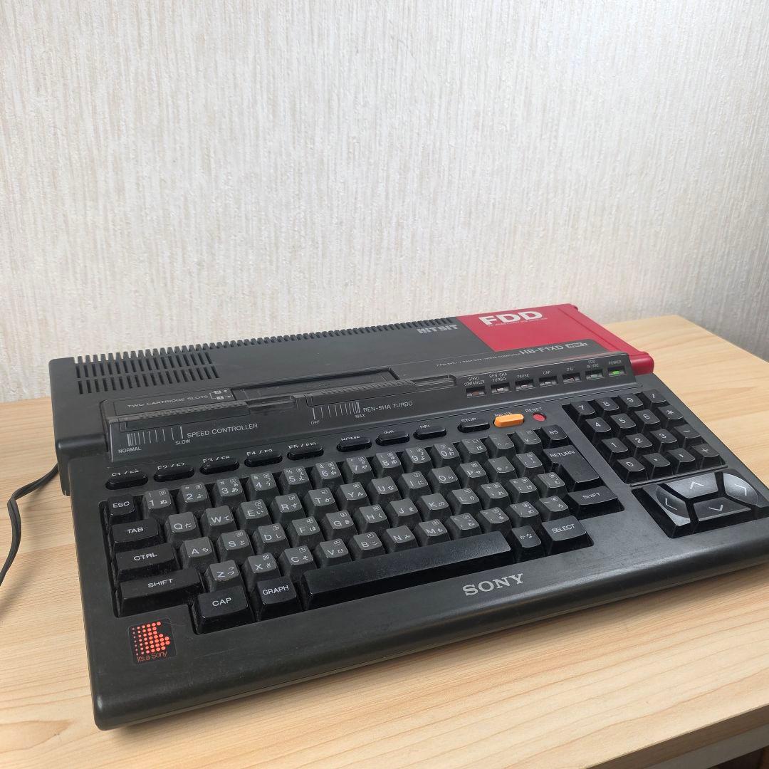 【通電OK】SONY MSX2 HIT BIT HB-F1XD