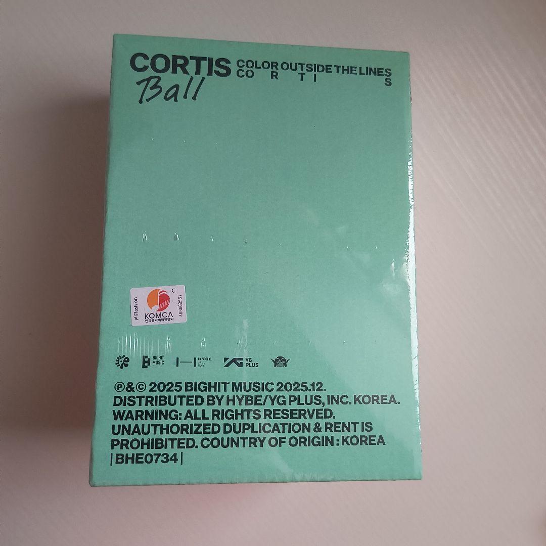 コルティス CORTIS ball ver. 新品未開封 ボール ver