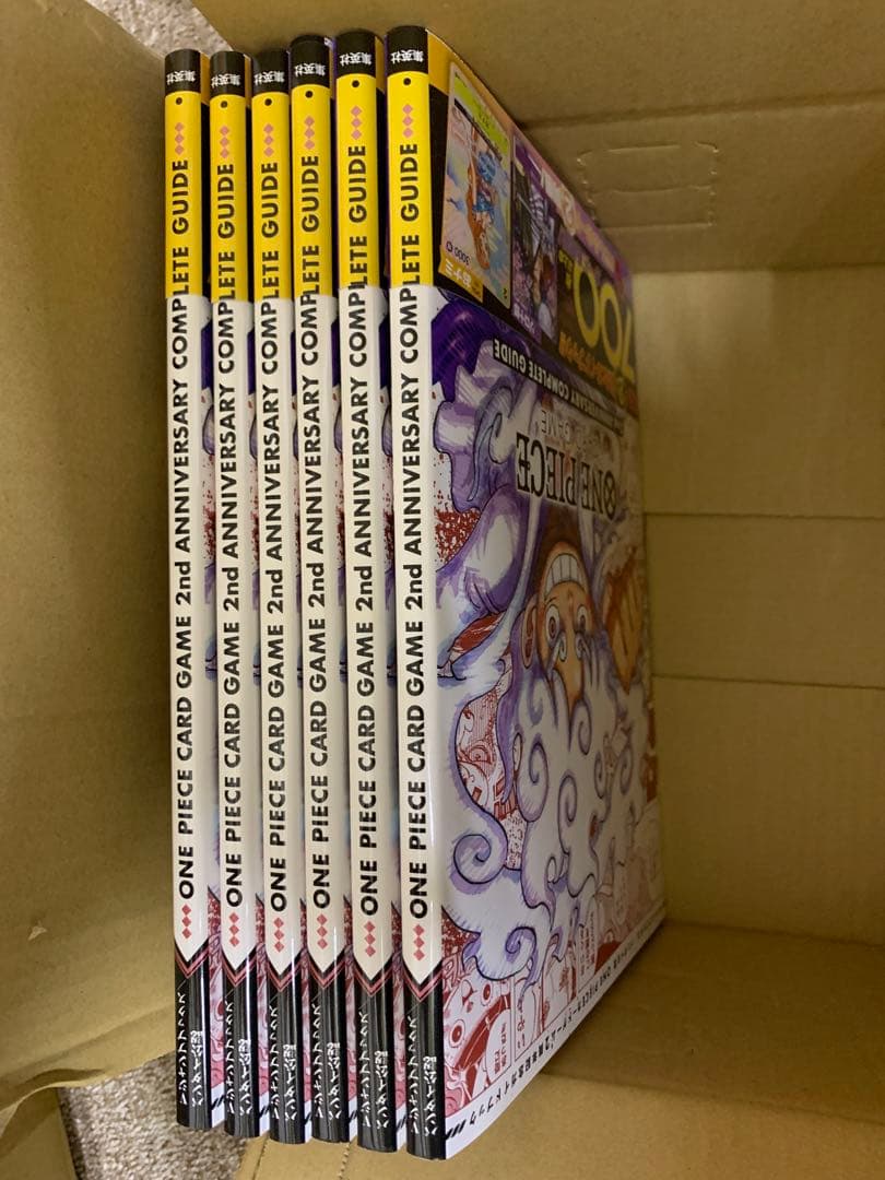 ワンピースカード2nd ANNIVERSARY COMPLETE GUIDE6冊