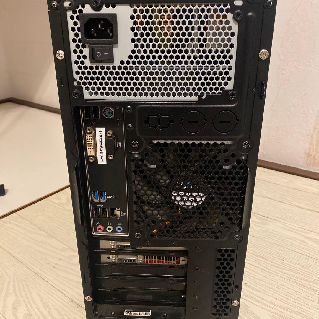 デスクトップPC i7-3770k GTX760 メモリ16g 動作確認済み