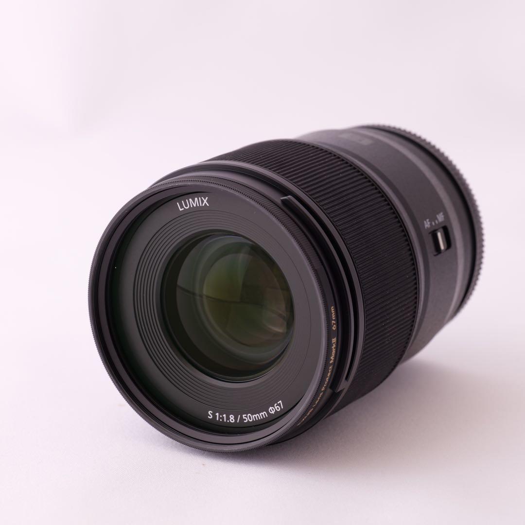 【美品】 LUMIX S 50mm F1.8 レンズフィルター付