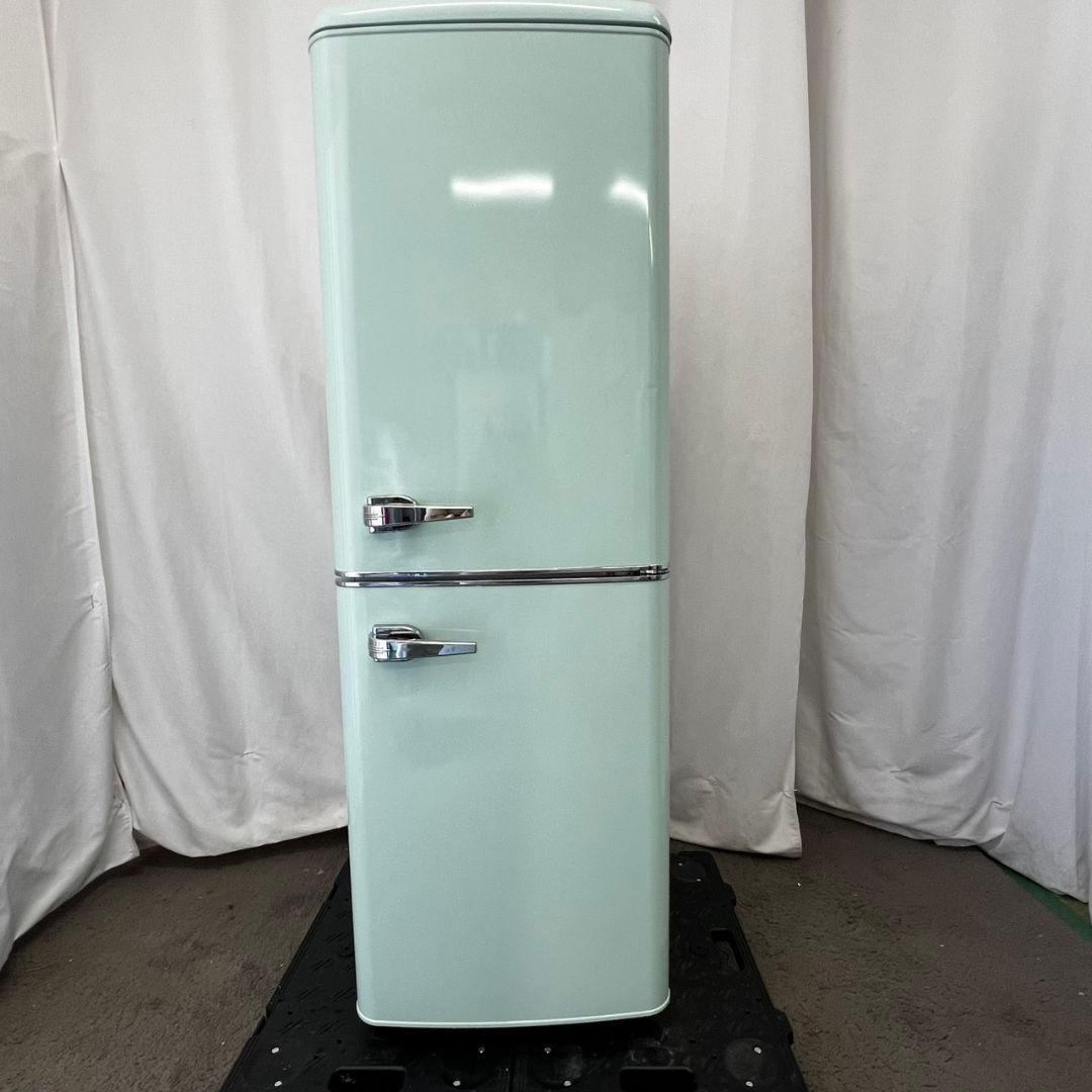 128 冷蔵庫　レトロ　おしゃれ　小型　スリム　可愛い　一人暮らし　設置無料