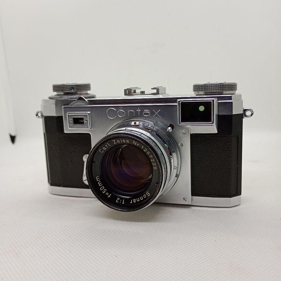 【整備済完動品】Contax ⅡA CD Sonnar 50mm F2