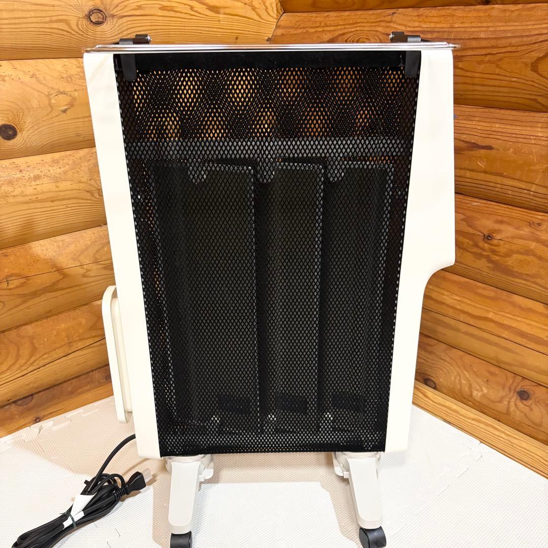 【美品】siroca シロカ 遠赤軽量ヒーター かるポカ SN-M371 白