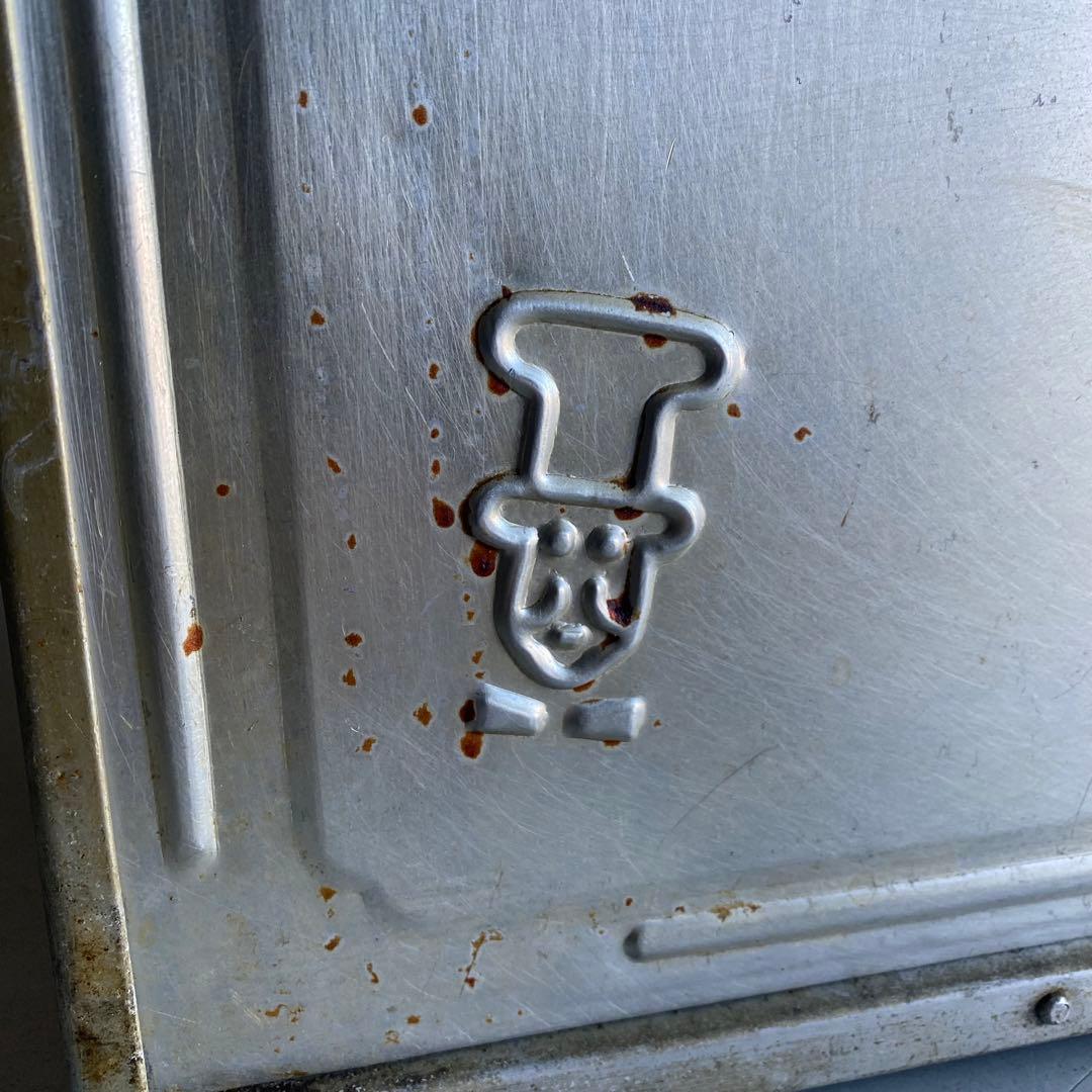 岡持ち　おかもち　横長　大型　昭和レトロ　ヴィンテージ　レトロ　古道具　⑤