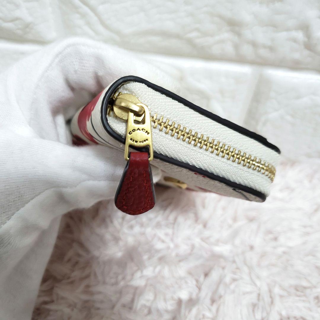 美品 COACH コーチ さくらんぼ チェリー カードケースケース