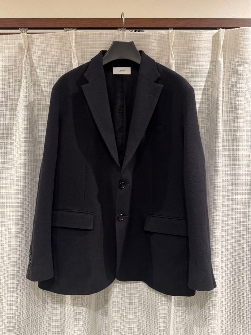 ジャケット・アウター Cornier WOOL SILK NEP OVERSIZED JACKET