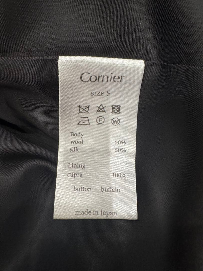 ジャケット・アウター Cornier WOOL SILK NEP OVERSIZED JACKET