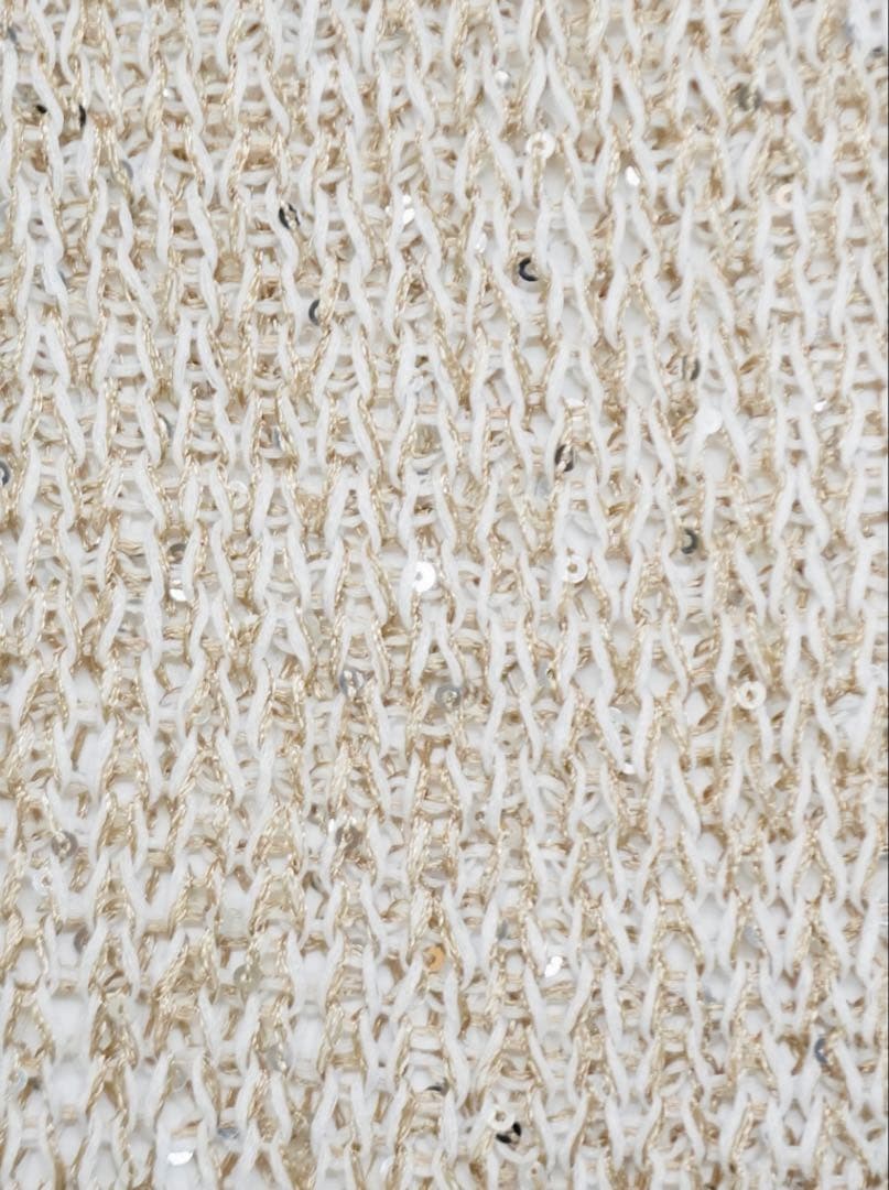 新品未使用 eaphi SPANGLE KNIT MINI SKIRT