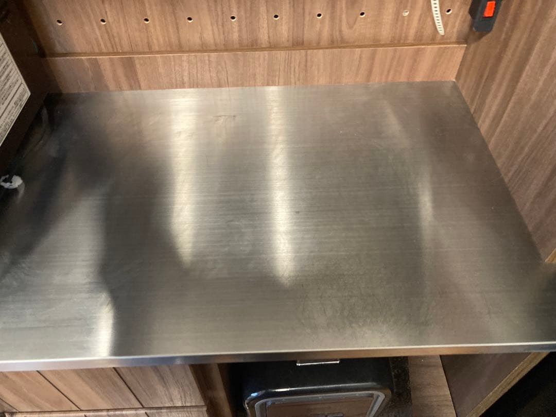 ニトリ キッチンボード ブラウン キャビネット 食器棚