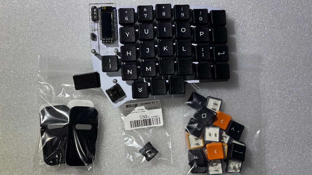 Lily58 Pro (Kailh Choc) 組み立て済み