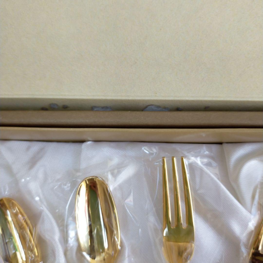 未使用 ブランブリーヘッヂ 陶器ハンドル カトラリー 10本セット 専用箱付き