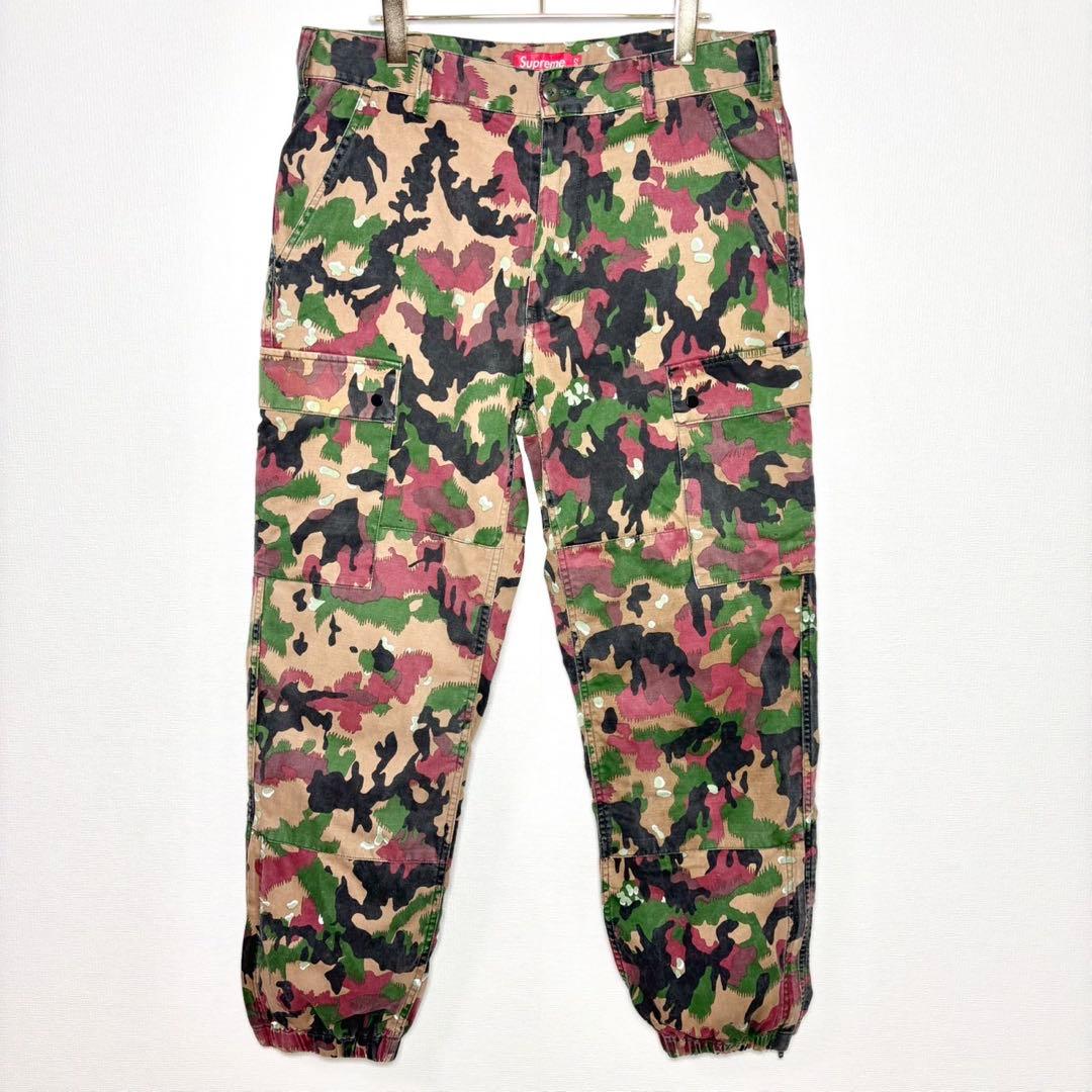 Supreme カモ柄カーゴパンツ \"スイスカモ\" size32