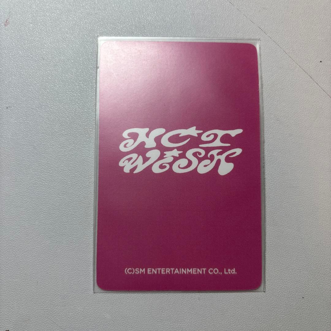 NCT WISH シオン ユニフォーム トレカ