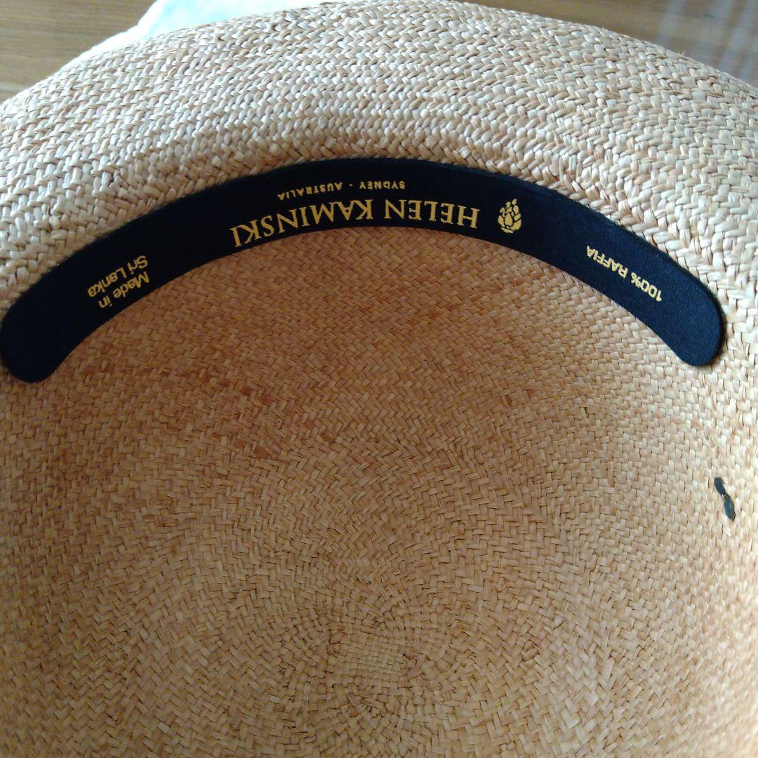 美品　HELEN KAMINSKI ラフィアハット