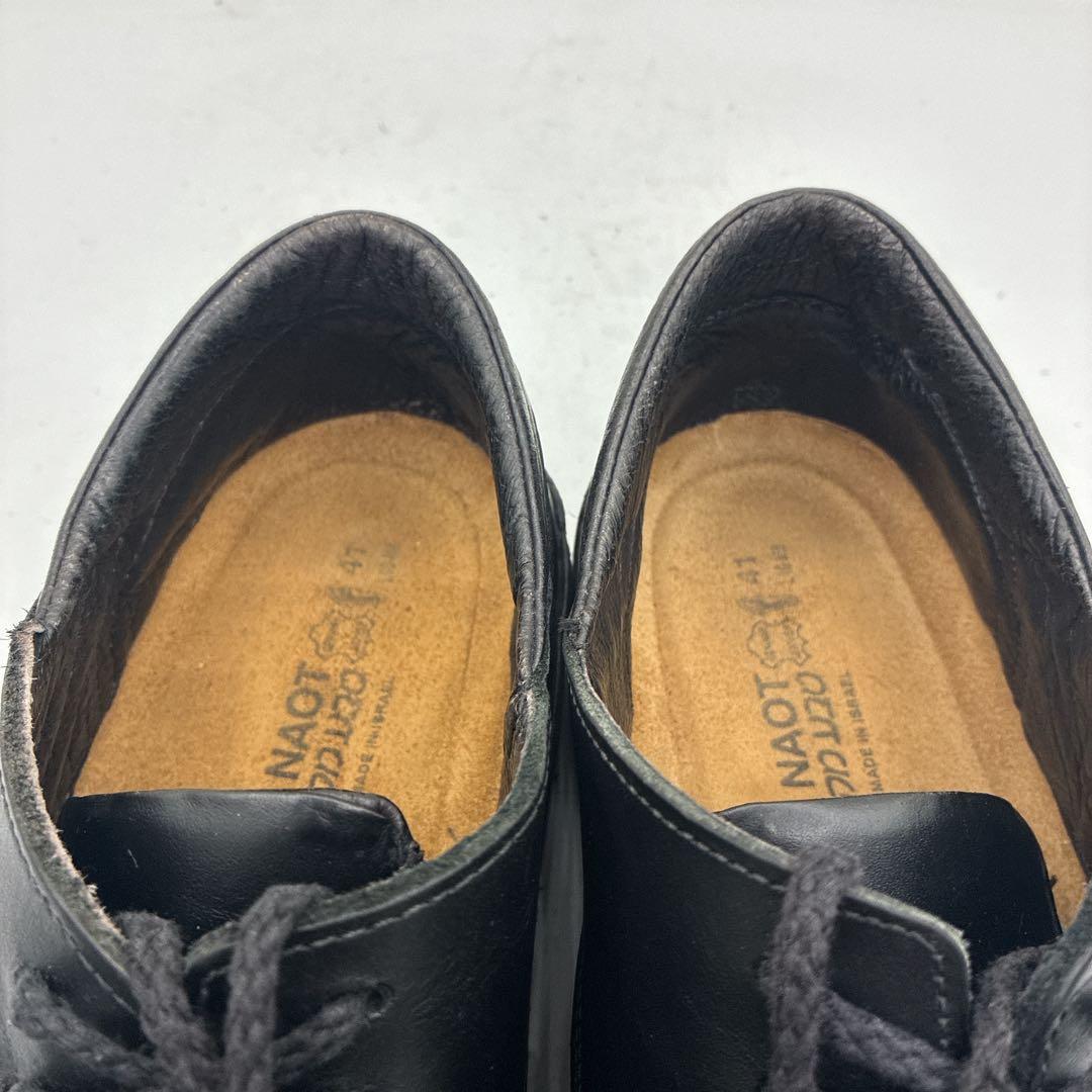 【良品】naot ナオト ダニエラ レザーシューズ レースアップ 41 革靴