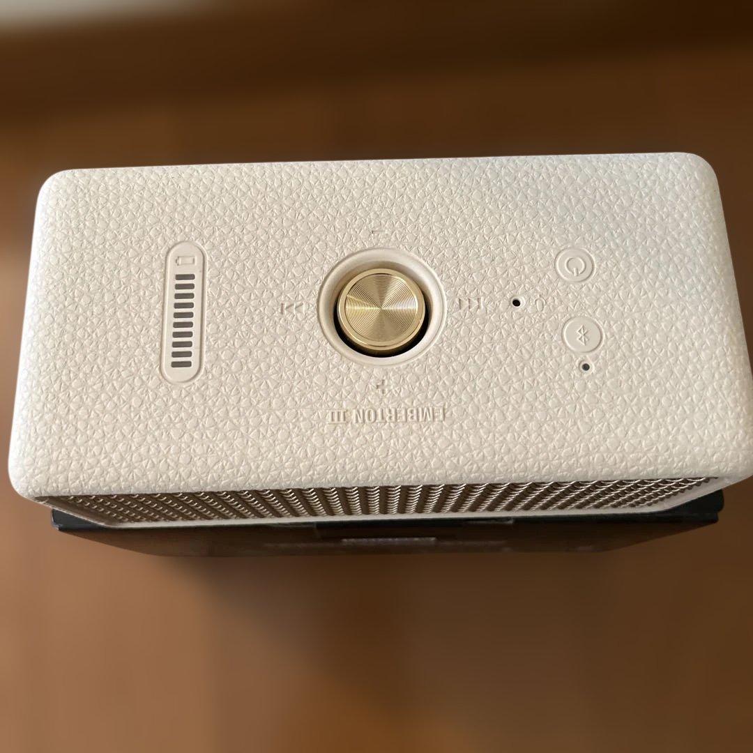 Marshall Emberton III ホワイト　スピーカー