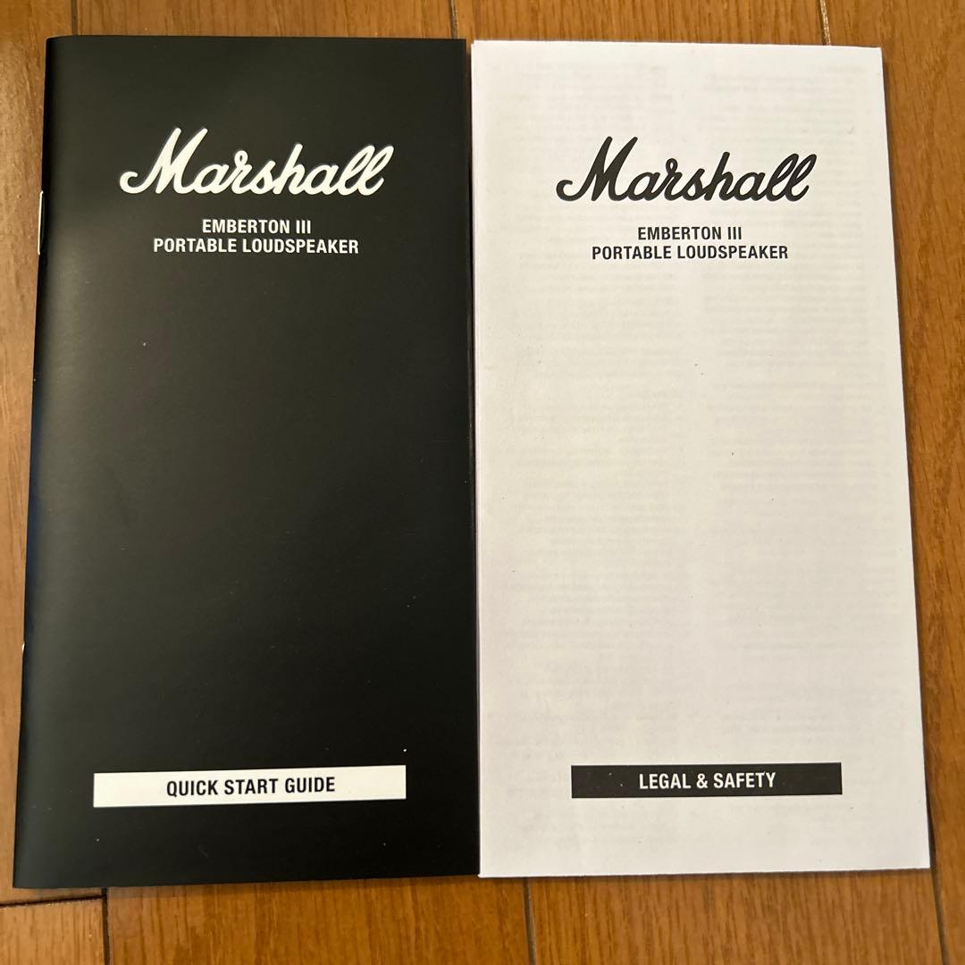 Marshall Emberton III ホワイト　スピーカー