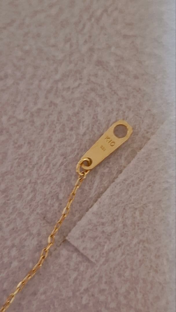 L&Co.　K 10 ダイヤモンドネックレス