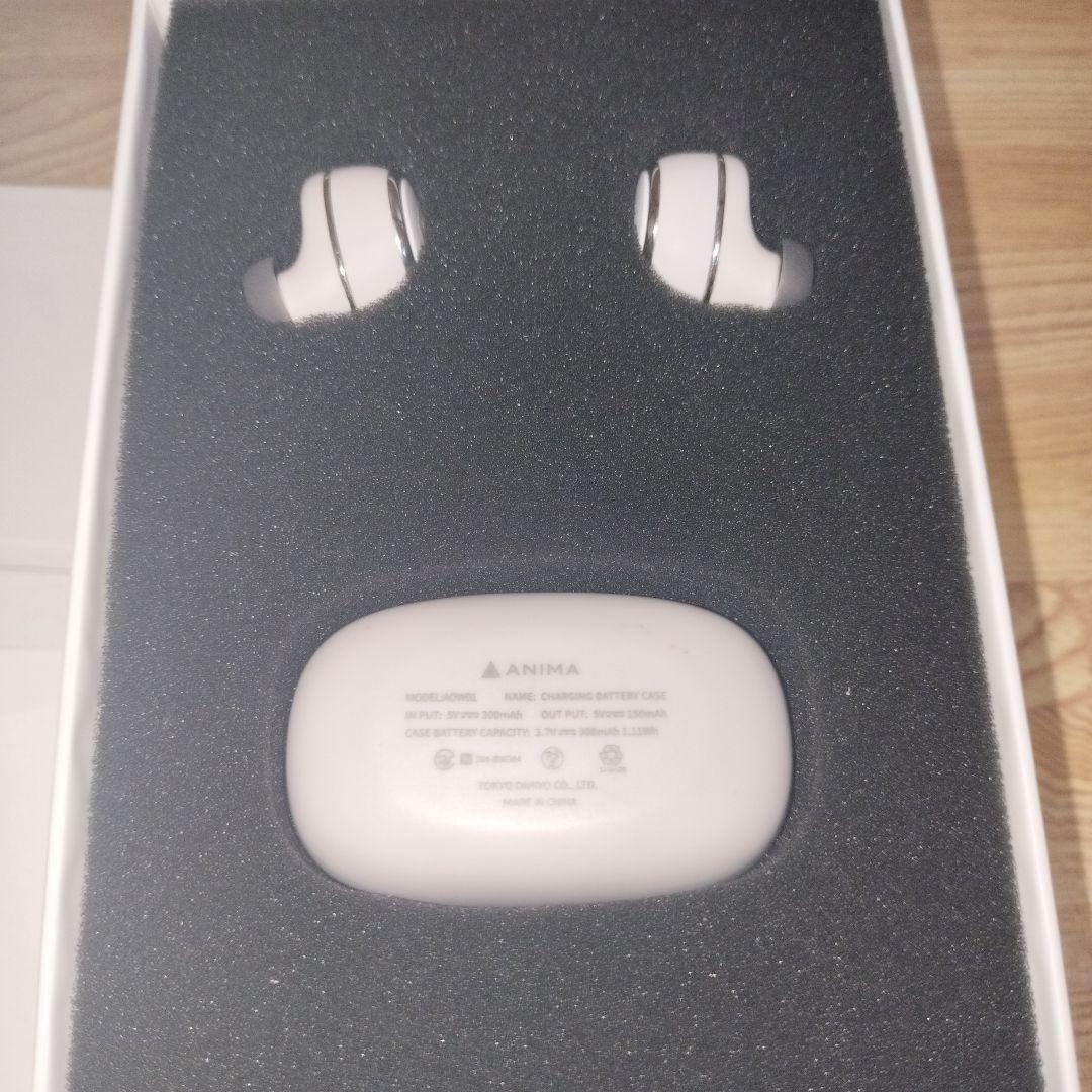 ANIMA AOW01(アロナ) ワイヤレスイヤホン 中古美品