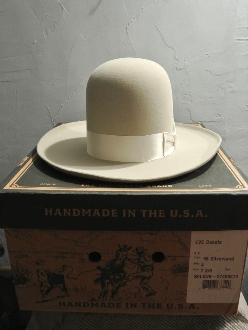 帽子 Stetson x LVC Dakota 7 3/8 59cm