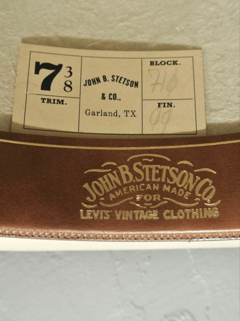 帽子 Stetson x LVC Dakota 7 3/8 59cm