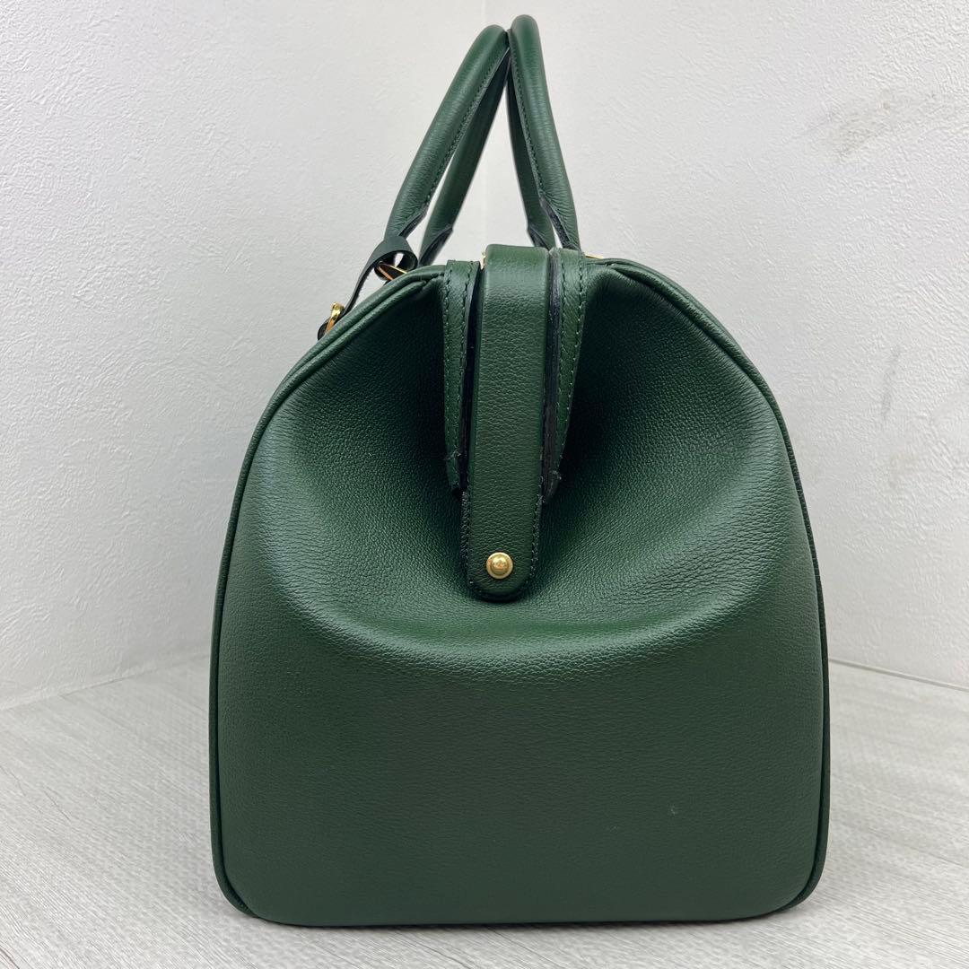 未使用級✨ SOMES SADDLE ソメスサドル ボストンバッグ グリーン